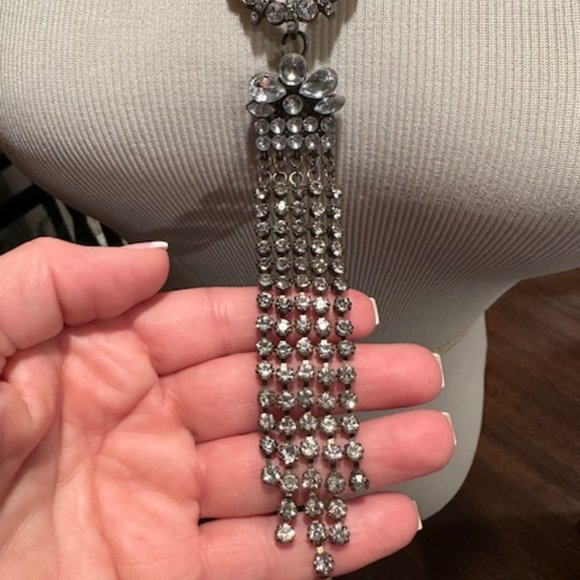 Antique Gold Statement Necklace - Picture 3 of 5